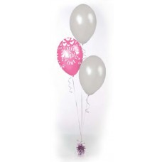 3 Balloon Centrepiece - Hen Night